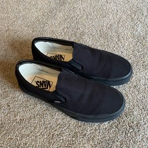 Unisex Black Vans